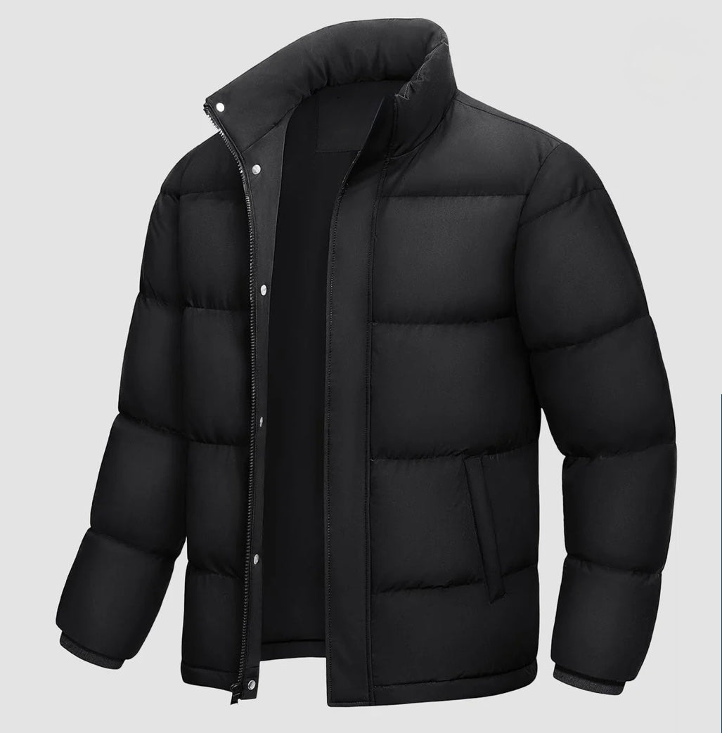 Black D!or Puffer Jacket