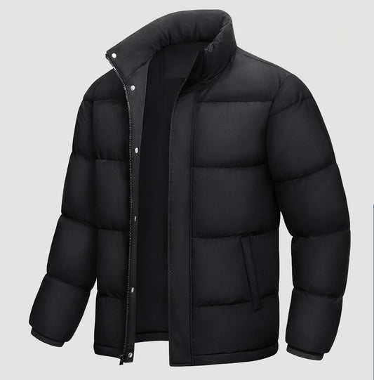 Black D!or Puffer Jacket